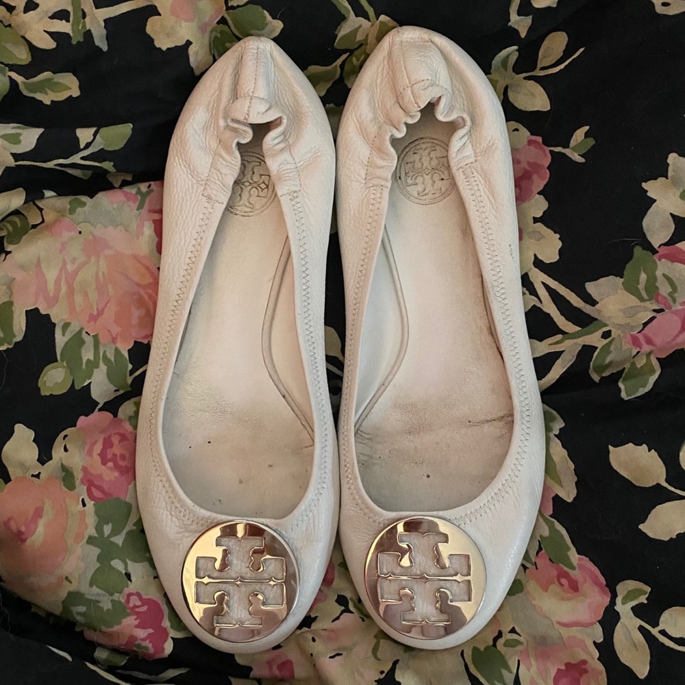 Tory Burch Minnie Flats | Size 10